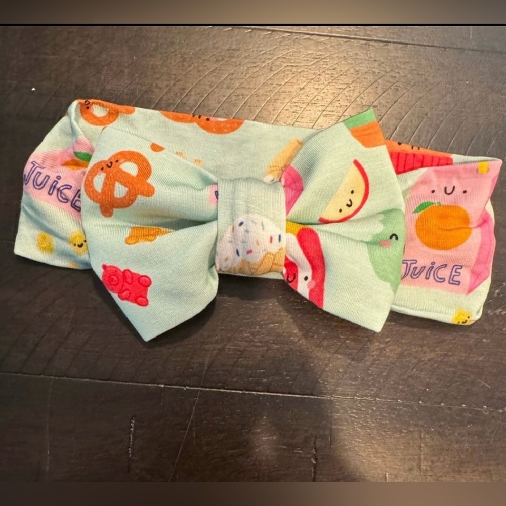 Little Sleepies Snack Attack Luxe Bow